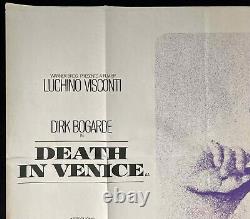 Mort à Venise Affiche Originale Quad Film Dirk Bogarde Visconti 1971