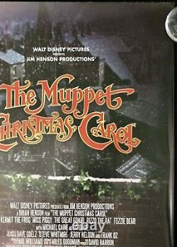 Muppet Christmas Carol Original Anniversaire Quad Affiche De Cinéma Jim Henson Disney