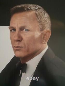 No Time To Die Original Cinema Royaume-uni Quad Film Affiche Du Film James Bond 007 Novembre