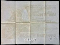 Nuit agitée à Jéricho Affiche de film originale Quad Dean Martin 1967