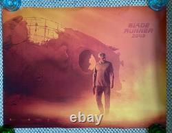 ORIG BLADE RUNNER 2049 UK QUAD AVANT-2017 DOUBLE S Rouleau V Bon+