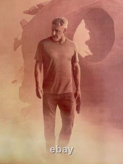 ORIG BLADE RUNNER 2049 UK QUAD AVANT-2017 DOUBLE S Rouleau V Bon+