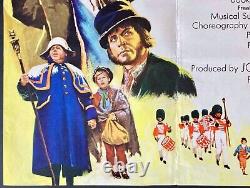 Oliver ! Affiche originale du cinéma Quad Carol Reed Mark Lester Ron Moody 1968