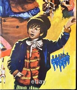 Oliver ! Affiche originale du cinéma Quad Carol Reed Mark Lester Ron Moody 1968
