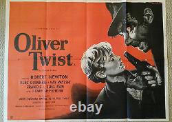 Oliver Twist Original Uk Quad Film Poster David Lean Rare Vintage