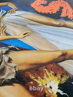 One Million Years B.c. / She Uk Quad Original Linen Backed Film Poster (1968)
