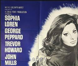 Opération Crossbow Affiche de Film Quad Originale Sophia Loren 1965