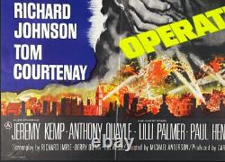 Opération Crossbow Affiche de Film Quad Originale Sophia Loren 1965