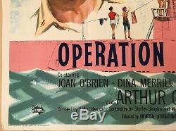 Opération Petticoat Originale Britannique Film Quad Affiche De Film 1959 Cary Grant
