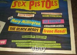 Original Sex Pistols Great Rock N Roll Swindle Quad Affiche Du Film