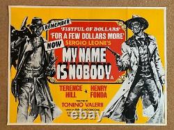 Original Vintage Film Poster My Name Is Nobody Uk Quad 1974