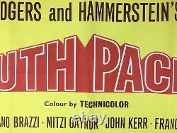 Original'south Pacific' Quad Film / Affiche De Cinéma, Rogers & Hammerstein