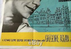 Paris When It Sizzles Affiche De Film De Quad 1964 Uk Audrey Hepburn Original