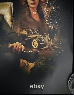 Parrain 50e Anniversaire Affiche de Film Originale Quad Marlon Brando Al Pacino