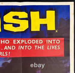 Parrish ORIGINAL Quad Affiche de Film Cinéma Troy Donahue Tom Chantrell 1961