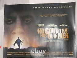 Pas de pays pour les vieux hommes 2007 Affiche originale du film Quad Coen Brothers
