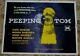 Peeping Tom Affiche Originale Britannique Du Film Quad