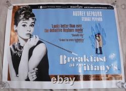 Petit-déjeuner chez Tiffany's Affiche originale BFI British Quad 2001 Audrey Hepburn Petit-déjeuner chez Tiffany's Affiche originale BFI British Quad 2001 Audrey Hepburn