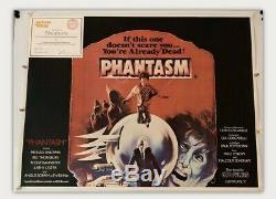 Phantasm Uk British Quad Entoilée (1979) Film Affiche Originale