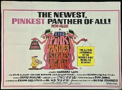 Pink Panther Frappe De Nouveau L'affiche De Cinéma Originale Quad Peter Seller 1976