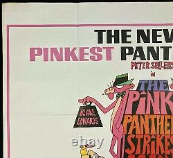 Pink Panther Frappe De Nouveau L'affiche De Cinéma Originale Quad Peter Seller 1976