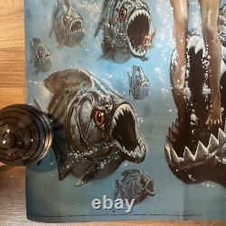 Piranha Affiche de Film Originale UK Quad 1978 en Très Bon État