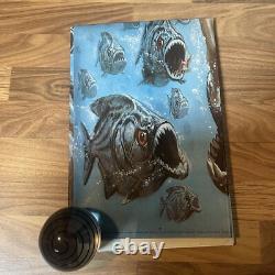Piranha Affiche de Film Originale UK Quad 1978 en Très Bon État