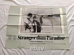 Plus Étrange Que Le Paradis Original UK Quad - Utilisé Jim Jarmusch