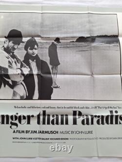 Plus Étrange Que Le Paradis Original UK Quad - Utilisé Jim Jarmusch