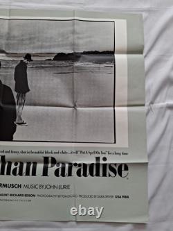 Plus Étrange Que Le Paradis Original UK Quad - Utilisé Jim Jarmusch