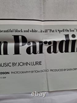 Plus Étrange Que Le Paradis Original UK Quad - Utilisé Jim Jarmusch