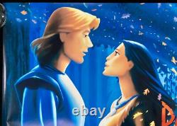 Pocahontas AFFICHE DE FILM QUAD ORIGINALE Walt Disney 1995