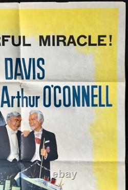 Poche de Miracles AFFICHE QUADRIPTYQUE ORIGINALE du Film Frank Capra Bette Davis 1961