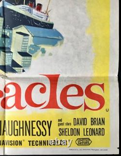 Poche de Miracles AFFICHE QUADRIPTYQUE ORIGINALE du Film Frank Capra Bette Davis 1961