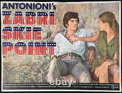 Point de Zabriskie Affiche de film Quad ORIGINAL Michelangelo Antonioni 1970