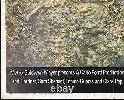 Point de Zabriskie Affiche de film Quad ORIGINAL Michelangelo Antonioni 1970