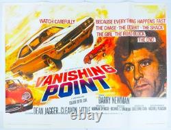 Point de fuite Affiche de film originale UK Quad 1971