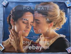 Portrait d'une femme en feu - Affiche de film originale UK Quad rare