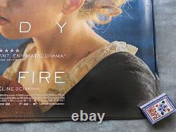 Portrait d'une femme en feu - Affiche de film originale UK Quad rare