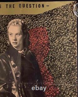 Poster de cinéma original Quad de Frieda avec Glynis Johns et Mai Zetterling EALING 1947