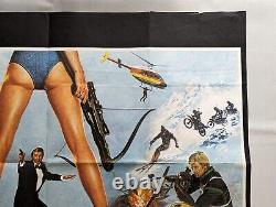 Pour Vos Yeux Seulement (1981) Affiche De Cinéma Originale Du Royaume-uni Quad James Bond 007