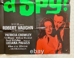 Pour piéger un espion Affiche originale Quad 1964 Robert Vaughn David McCallum UNCLE