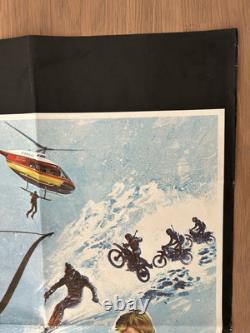 Pour vos yeux seulement (1981), James Bond, Affiche de film britannique originale en quad
