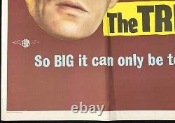 Procès d'Oscar Wilde Affiche de film originale Quad Peter Finch Yvonne Mitchell'60