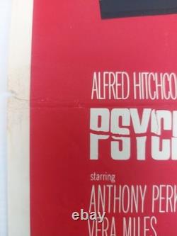 Psycho / La Guerre des Mondes Affiche de Film Quad Double Bill UK Original 1960