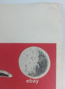 Psycho / La Guerre des Mondes Affiche de Film Quad Double Bill UK Original 1960