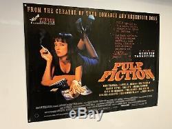 Pulp Fiction (1994) Film Original Uk Cinéma Quad Affiche Lamine