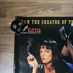 Pulp Fiction Affiche de Film Originale UK Quad 1994 VGC RARE