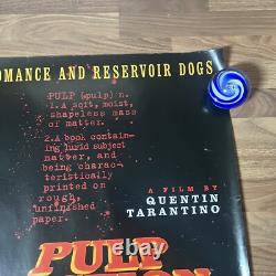 Pulp Fiction Affiche de Film Originale UK Quad 1994 VGC RARE