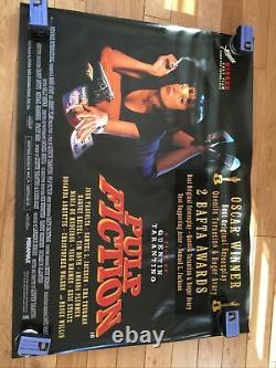 Pulp Fiction Uk Quad Original Movie Poster Double Sided Rare Variant
